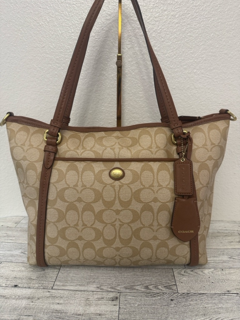 Coach Peyton Signature Tote